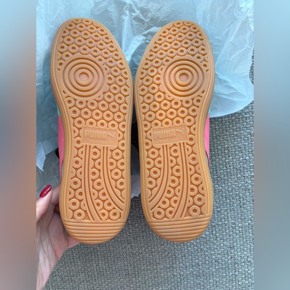 PUMA Palermo Sneakers – Aquatic Pink/Green – Size 8.5 - Picture 10 of 13